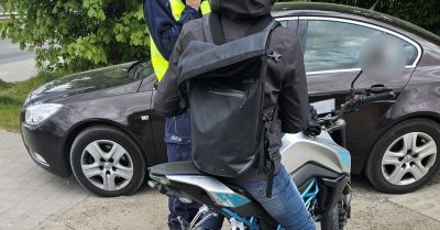 Motocykliści pod lupą wejherowskiej drogówki - 160 kontroli drogowych, 87 wykroczeń