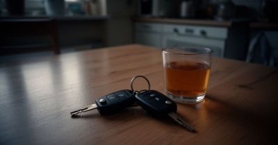 Czterech kierowców i rowerzysta po alkoholu